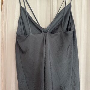 Bardot Charcoal Gray Strappy Top